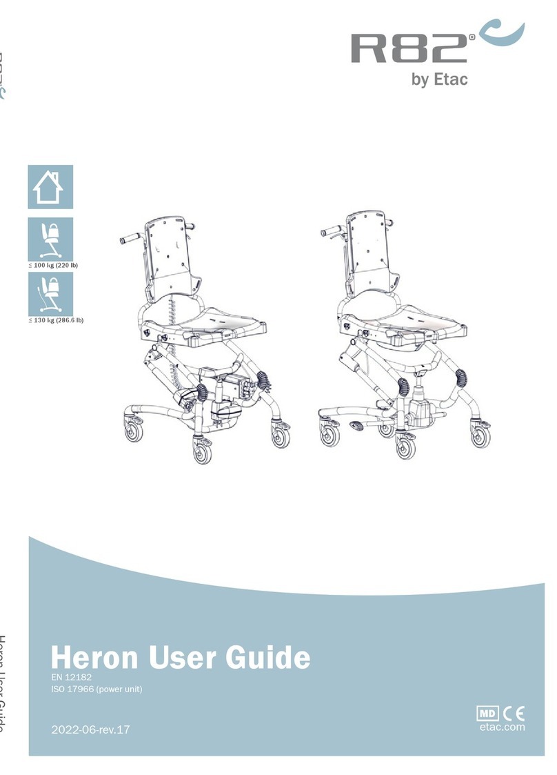 Etac R82 Heron user guide