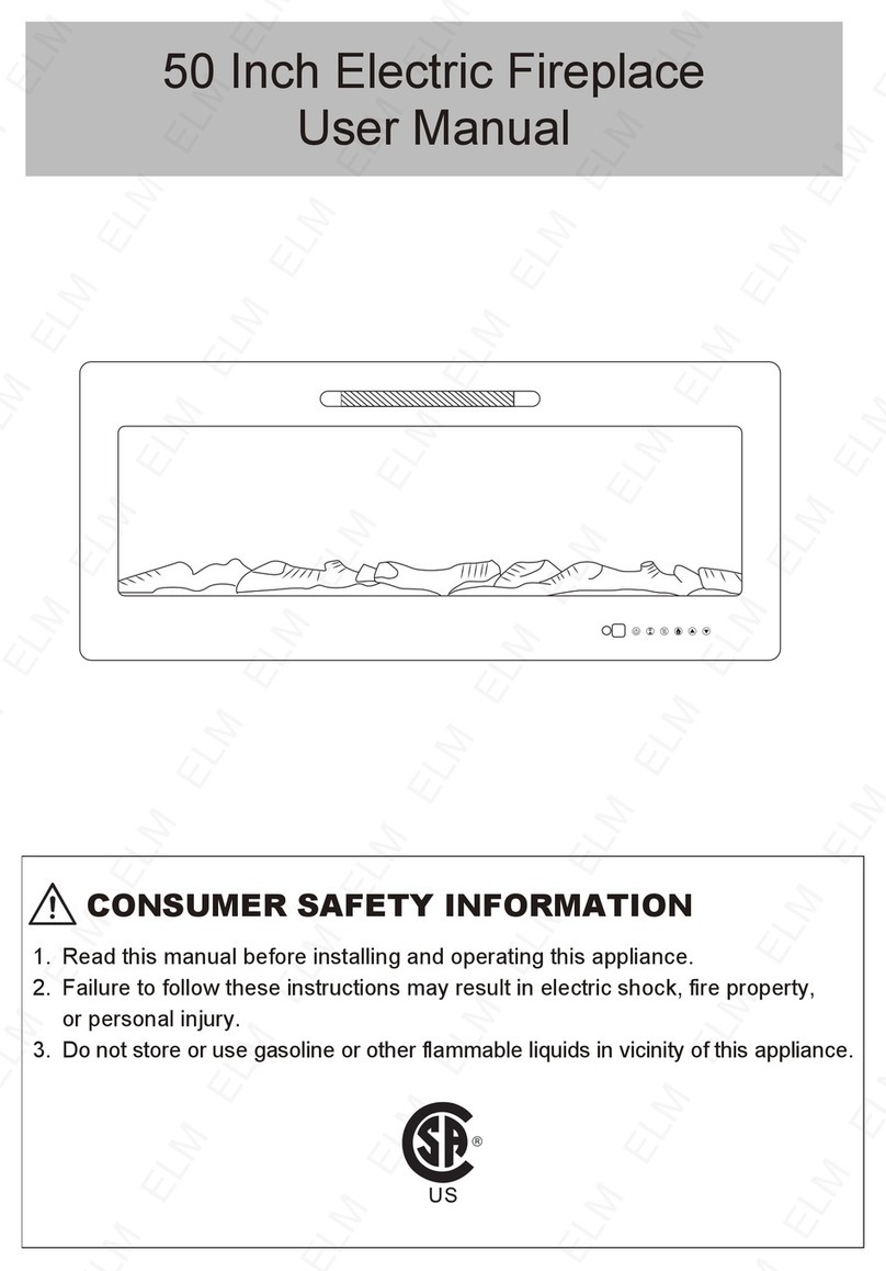 Dimplex X40003BK user manual Dimplex X40003BK user manual