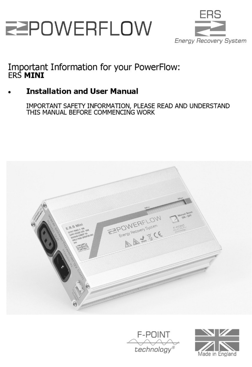 PowerFlow ERS MINI Installation and user manual