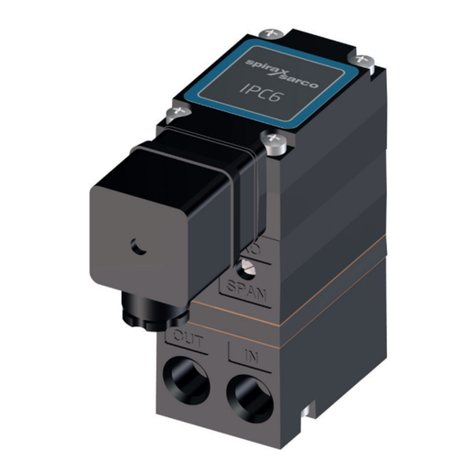 Spirax Sarco IPC6 Installation and maintenance instructions