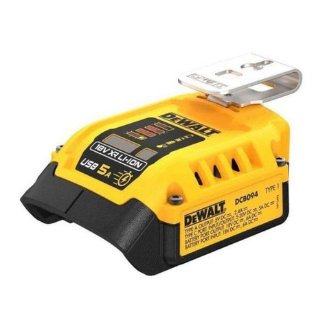 DeWalt XR DCB094K User manual