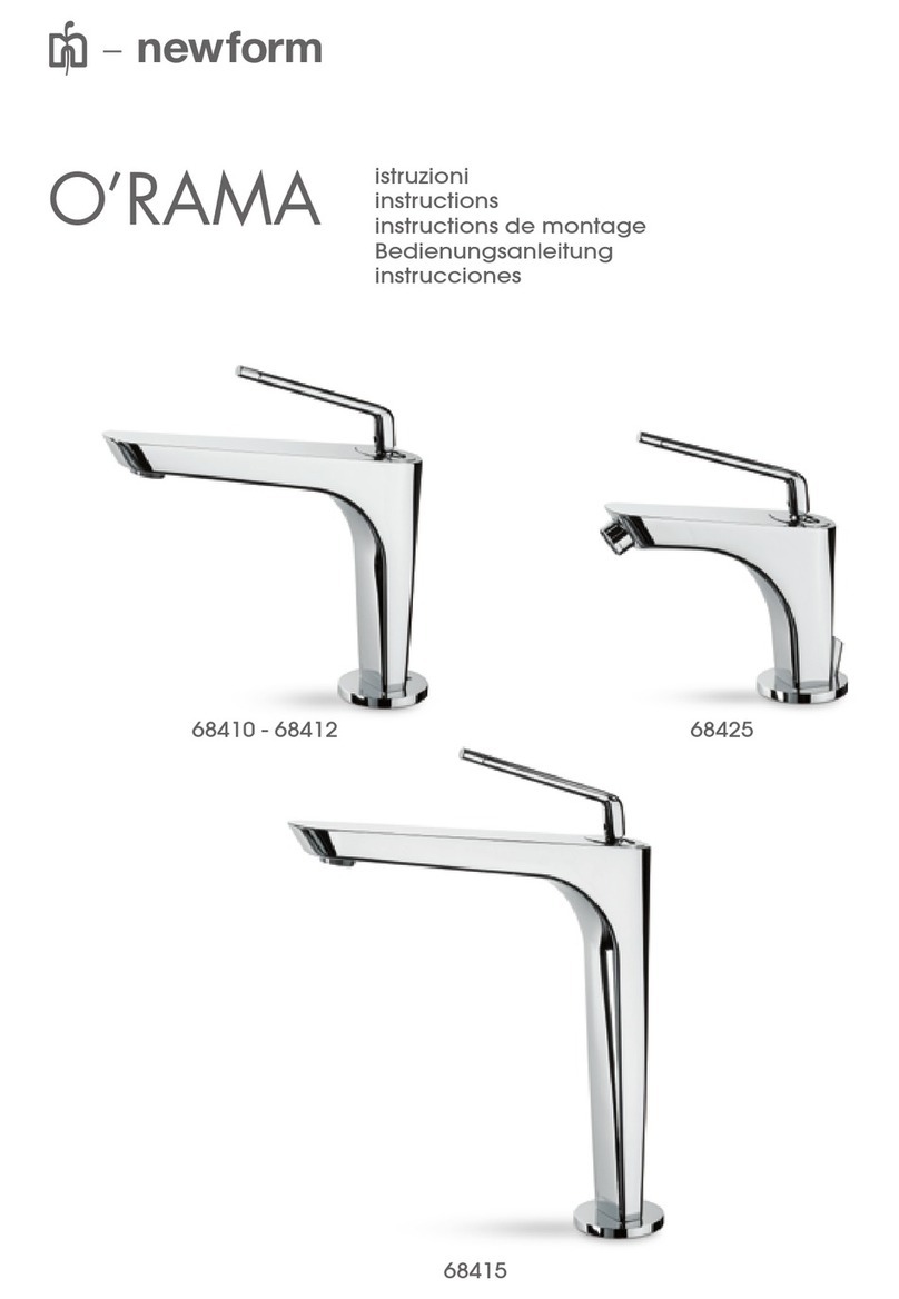 newform O'RAMA 68410 User manual
