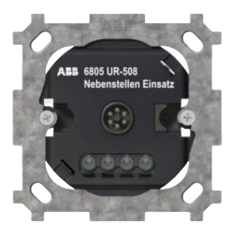 ABB 6805U-508 operating instructions