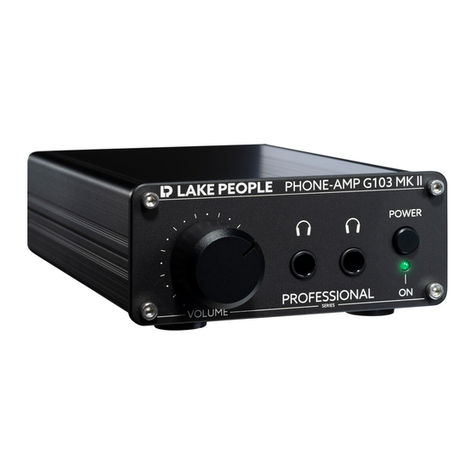 Lake People PHONE-AMP G103-MK II S user manual