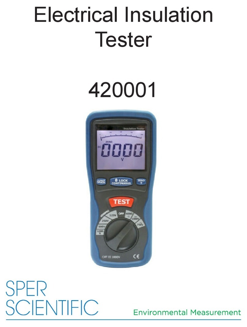 Sper scientific 420001 manual