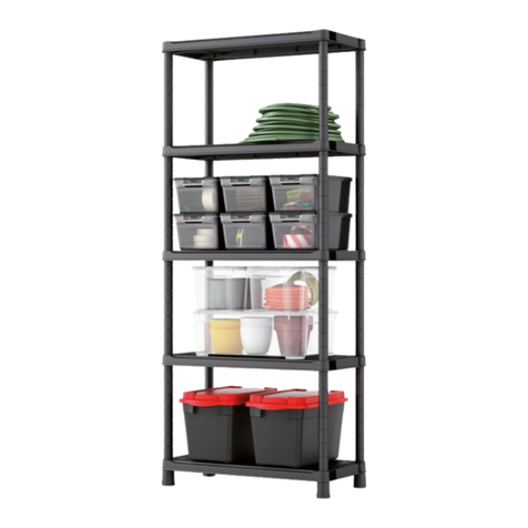 Keter plus shelf 80/5 User manual