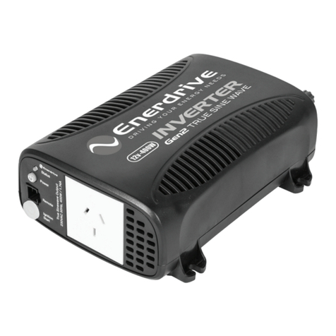 Enerdrive Gen2 TRUE SINE WAVE user manual
