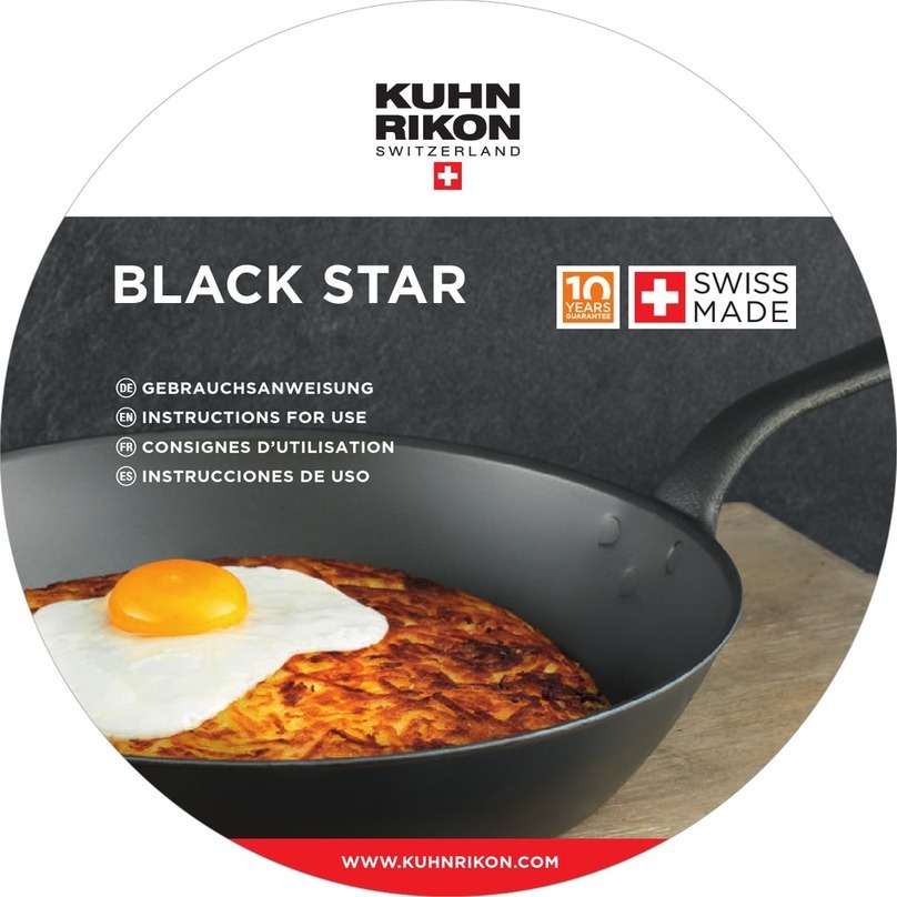 Kuhn Rikon BLACK STAR 8859 User manual