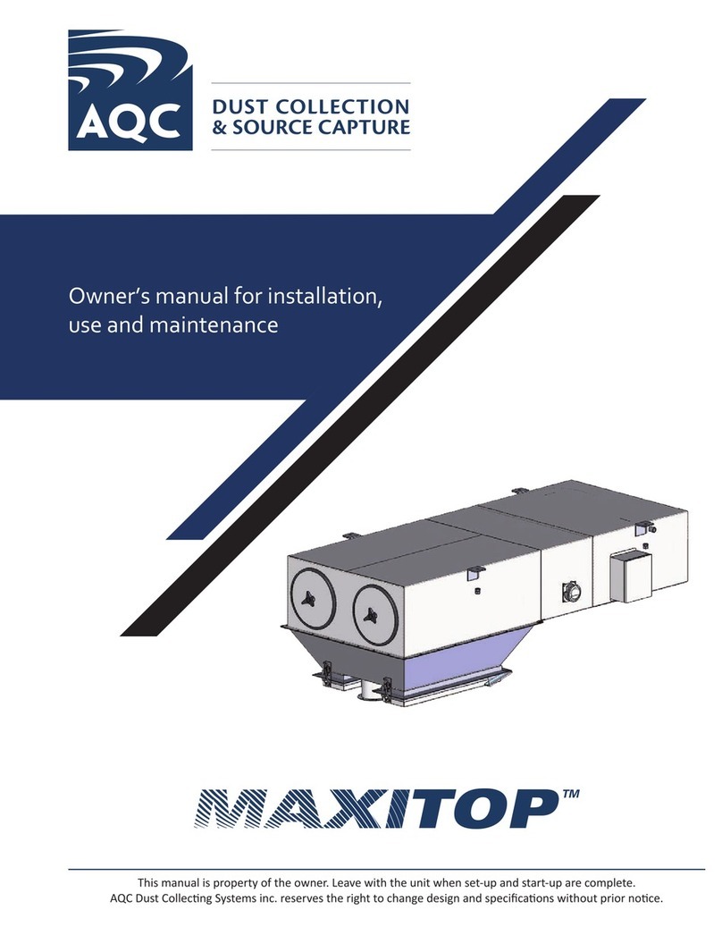 AQC MAXITOP DB4-T315-AMB owner's manual