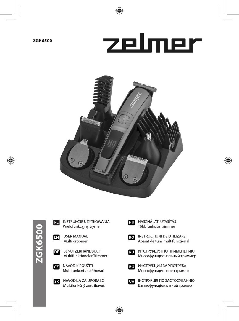 Zelmer ZGK6500 user manual Zelmer ZGK6500 user manual