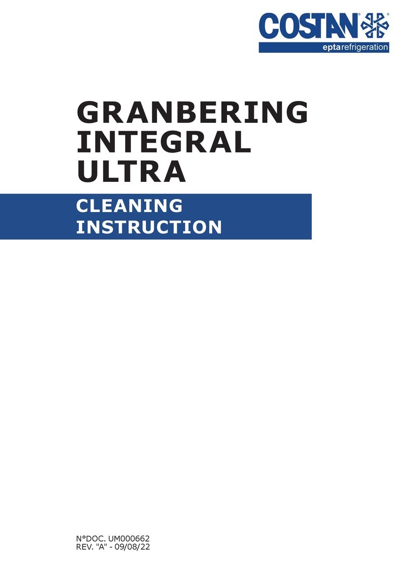 Costan GRANBERING INTEGRAL ULTRA Cleaning instruction