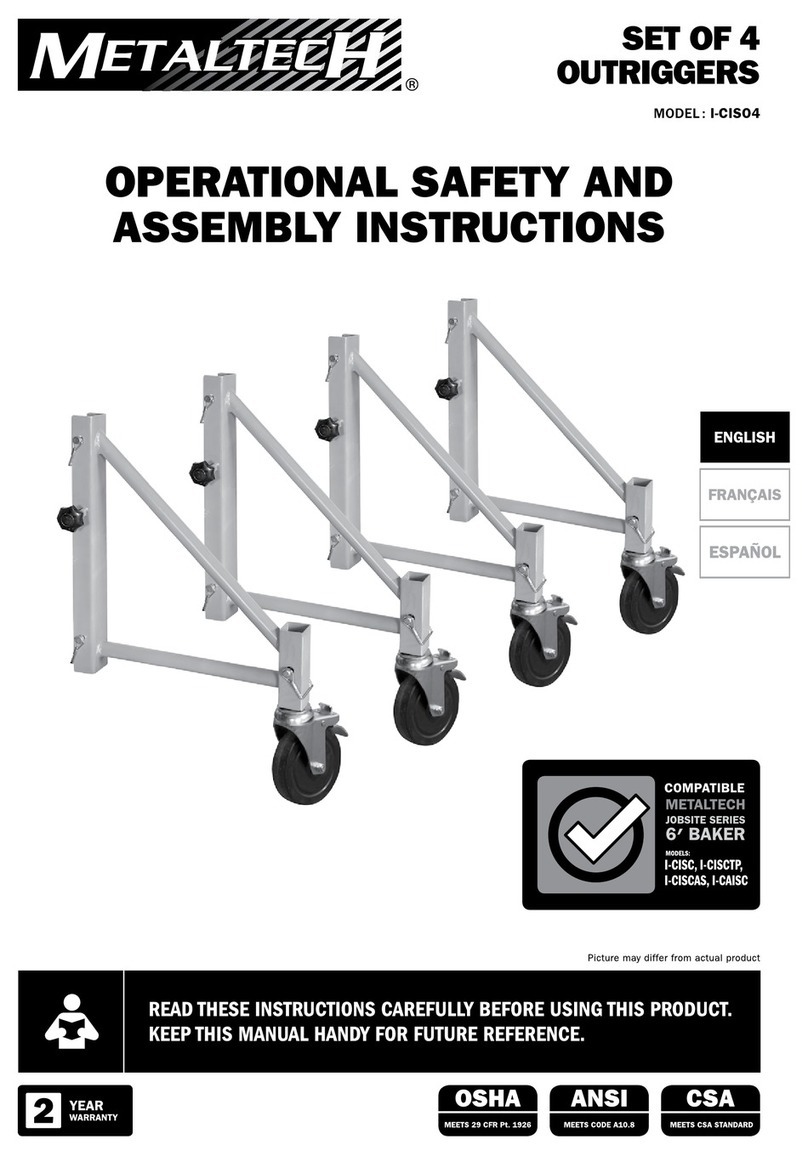 MetalTech I-CIS04 User manual