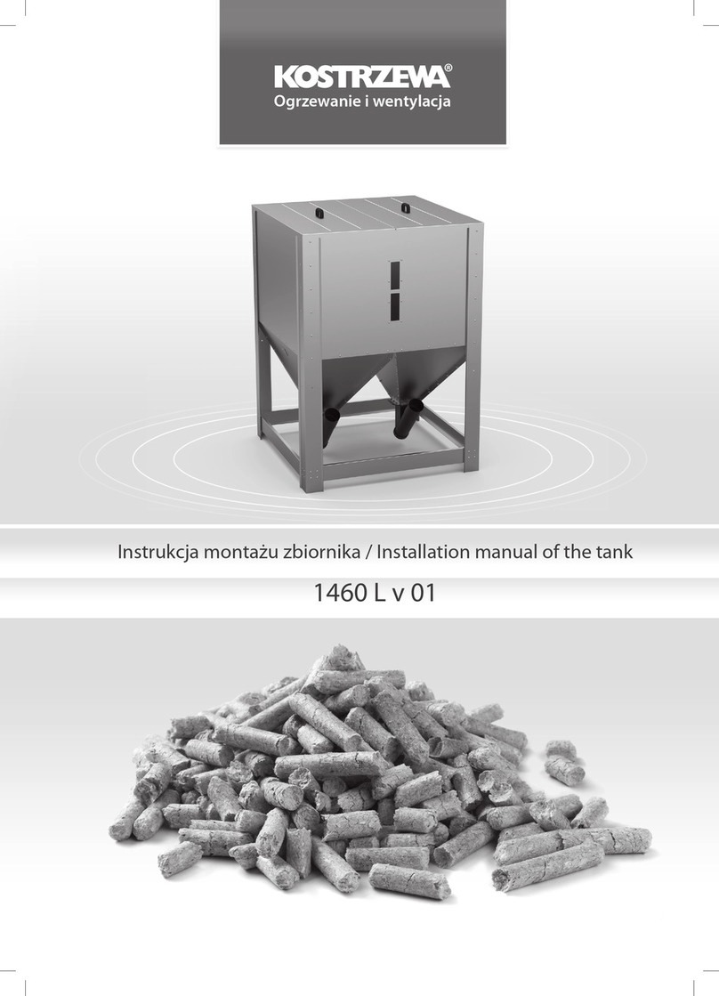 Kostrzewa 1460 L installation manual