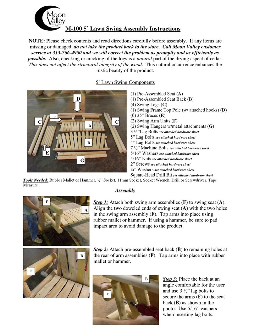 Moon Valley M-100 User manual