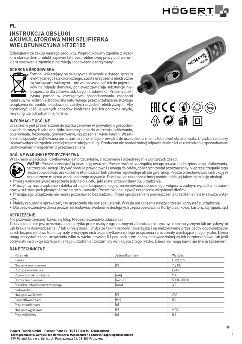 HOGERT HT2E105 user manual HOGERT HT2E105 user manual