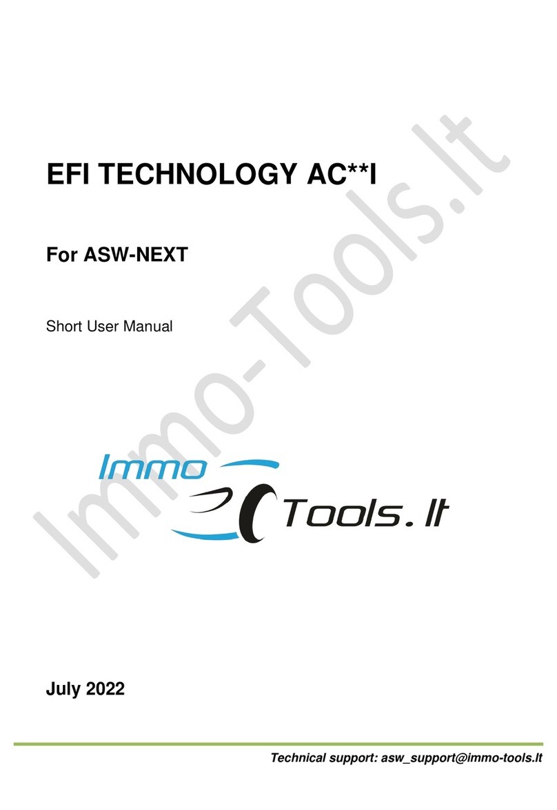 EFI AC I Series Short user manual