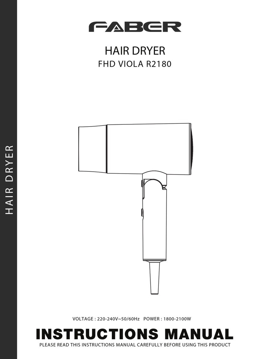 Faber FHD VIOLA R2180 instruction manual