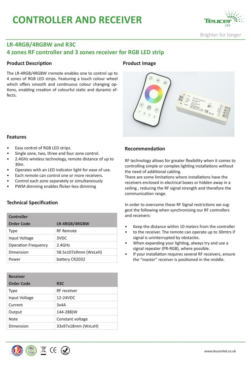 TEUCER LR-4RGB Technical specification