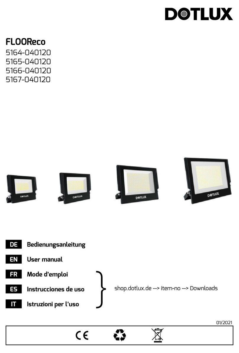 DOTLUX FLOOReco 5164-040120 User manual