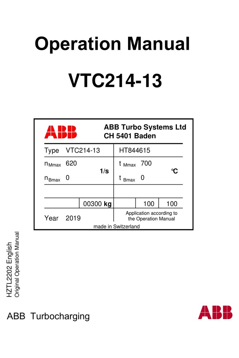 ABB VTC 4 Series User manual