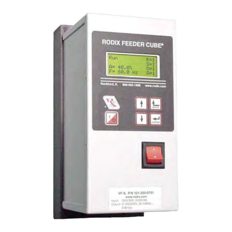Rodix FEEDER CUBE VF-9 User manual