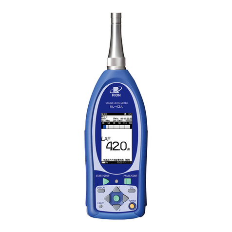 Rion NL-42A User manual