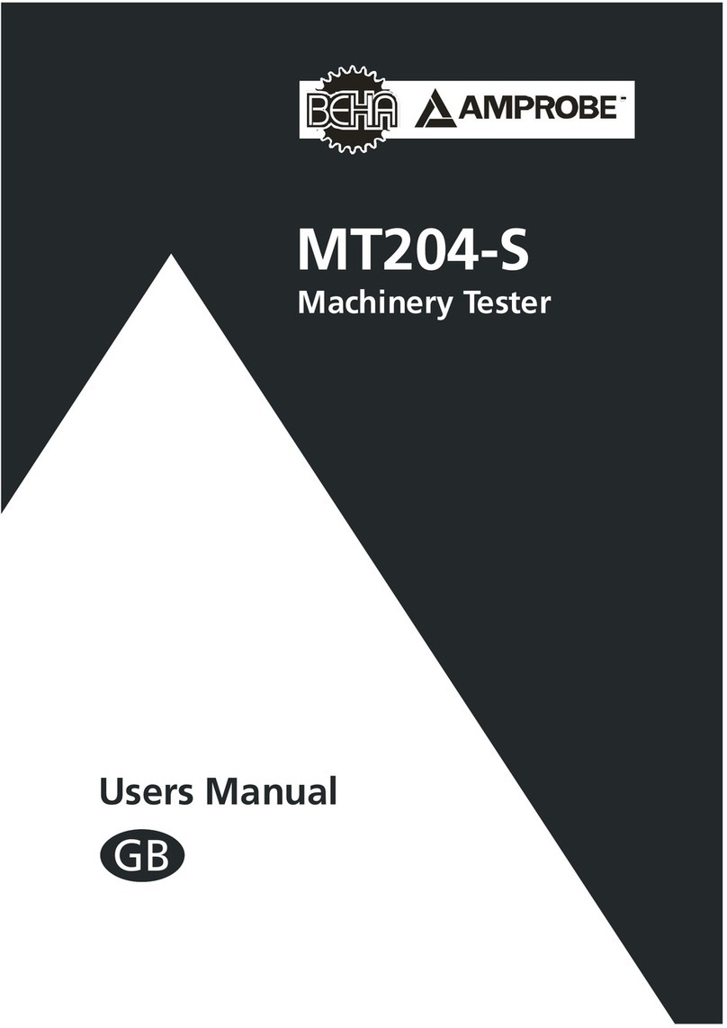 Beha-Amprobe MT204-S user manual