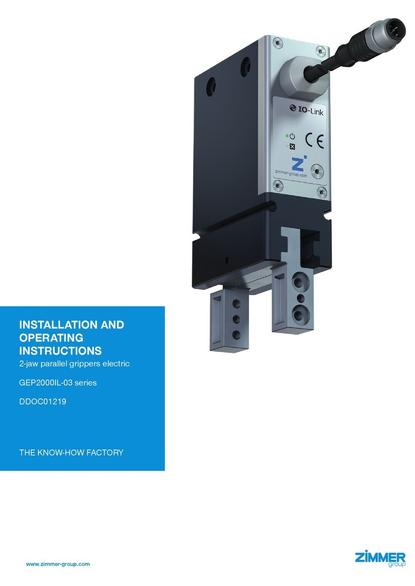 Zimmer GEP2006IL-03 Installation and operating instructions
