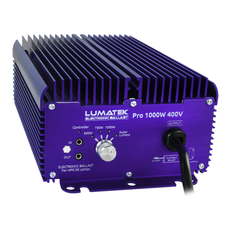 Lumatek LUMBC006 manual