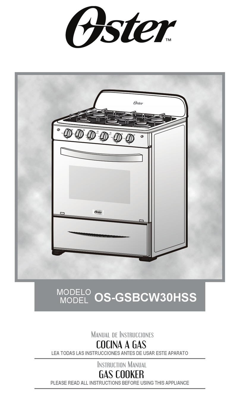 Oster OS-GSBCW30HSS User manual
