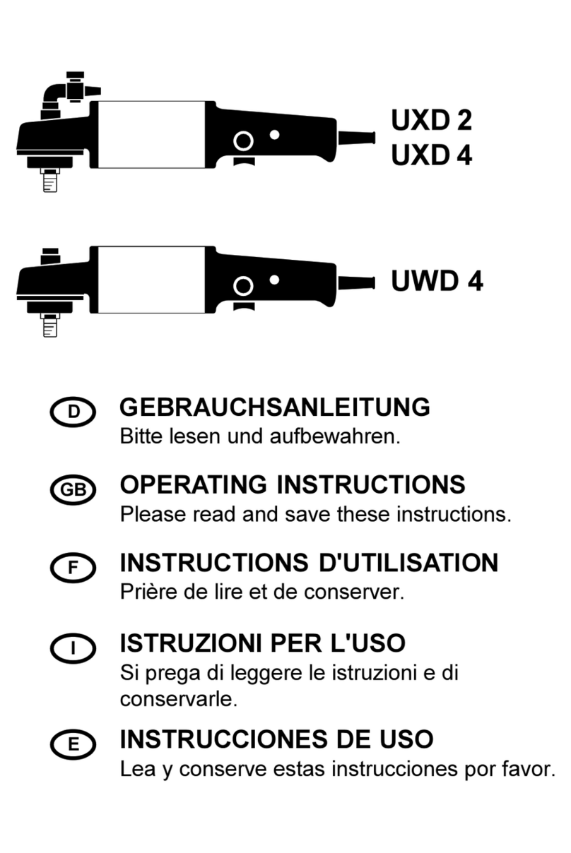 SUHNER UXD 4 operating instructions