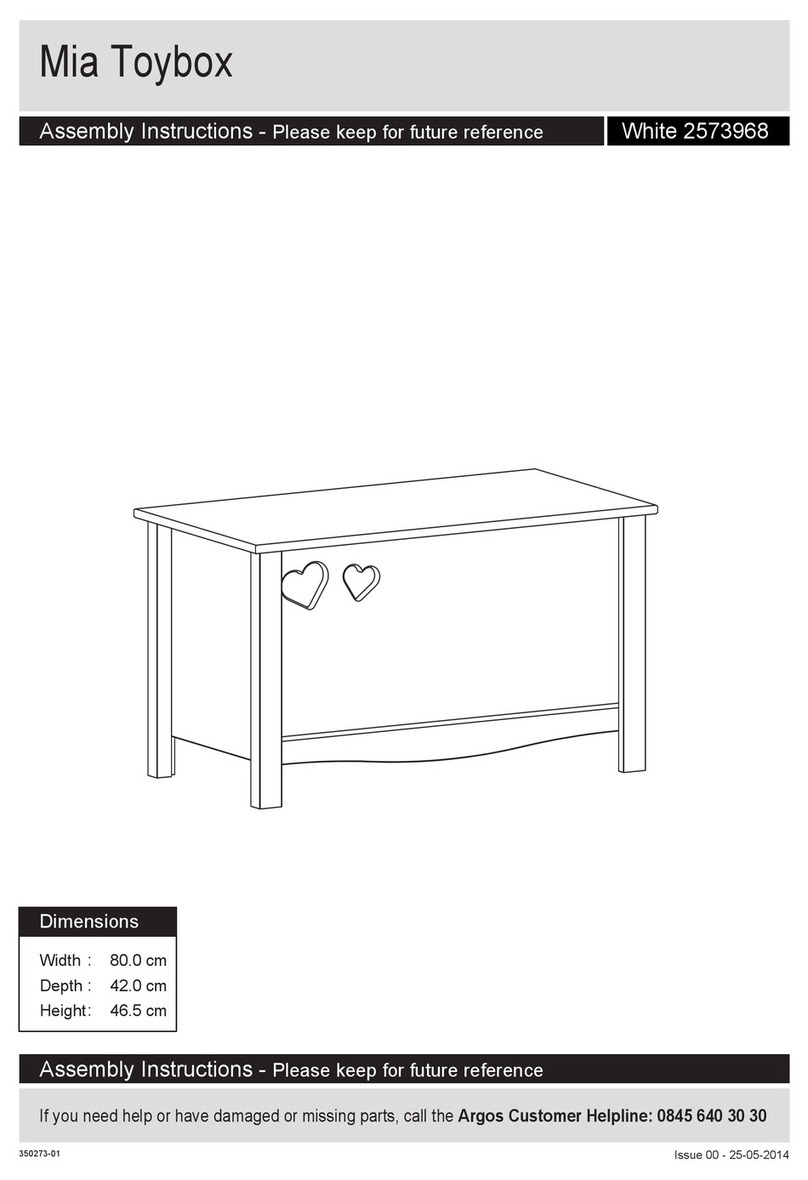 Argos Mia 2573968 User manual Argos Mia 2573968 User manual
