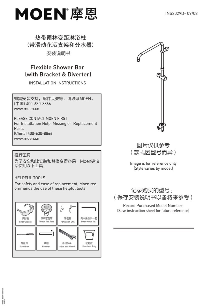 Moen 57902A User manual