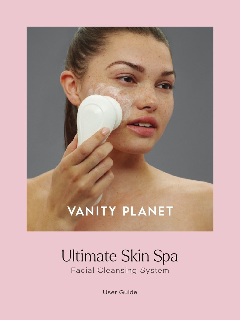VANITY PLANET Ultimate Skin Spa user guide VANITY PLANET Ultimate Skin Spa user guide