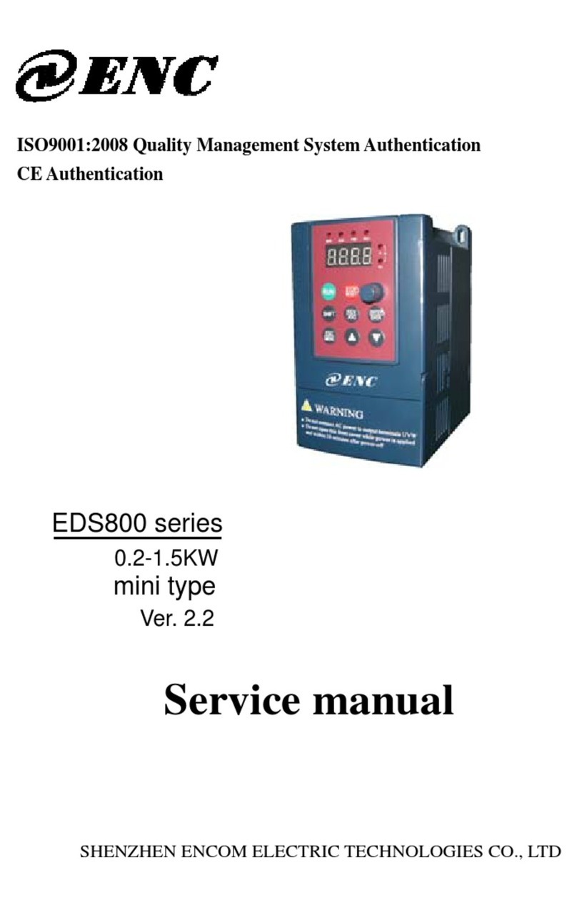 ENC EDS800 Series User manual