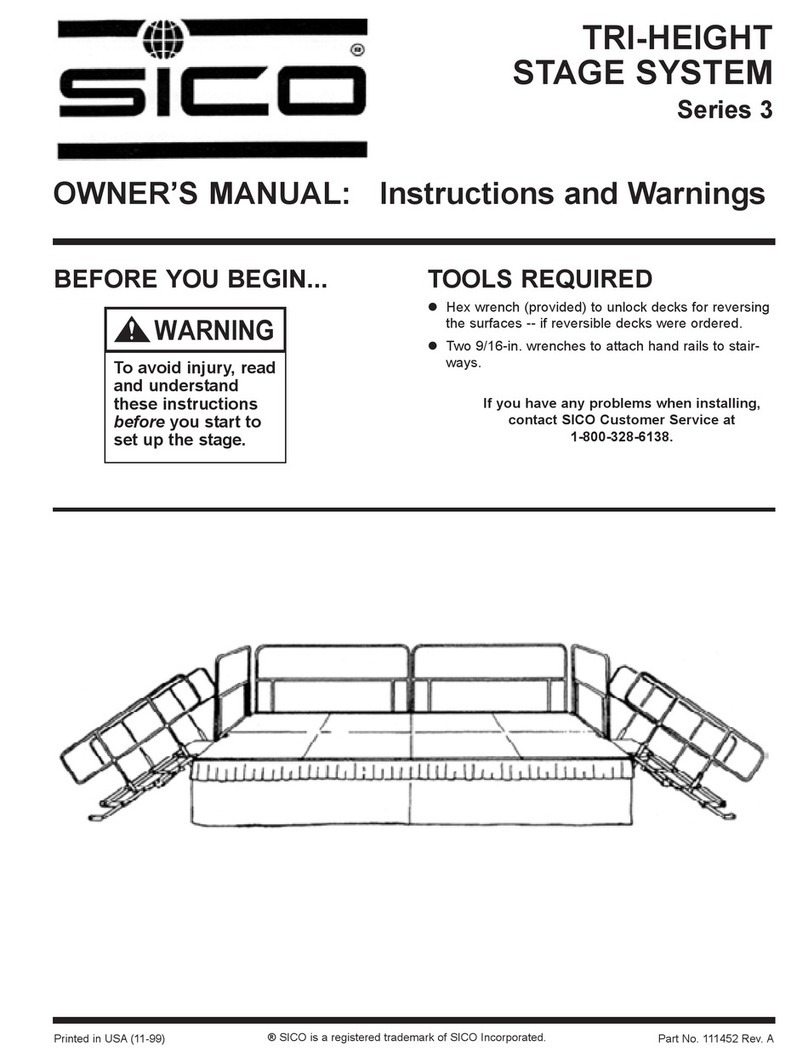 SICO 3 Series owner's manual