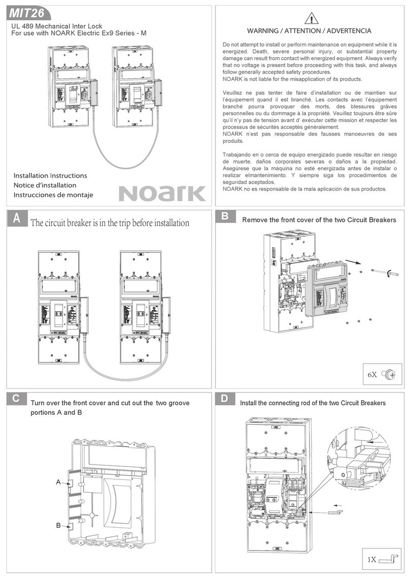 Noark MIT26 installation instructions Noark MIT26 installation instructions