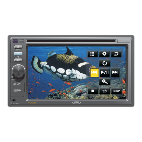 Jensen VM9224R User manual