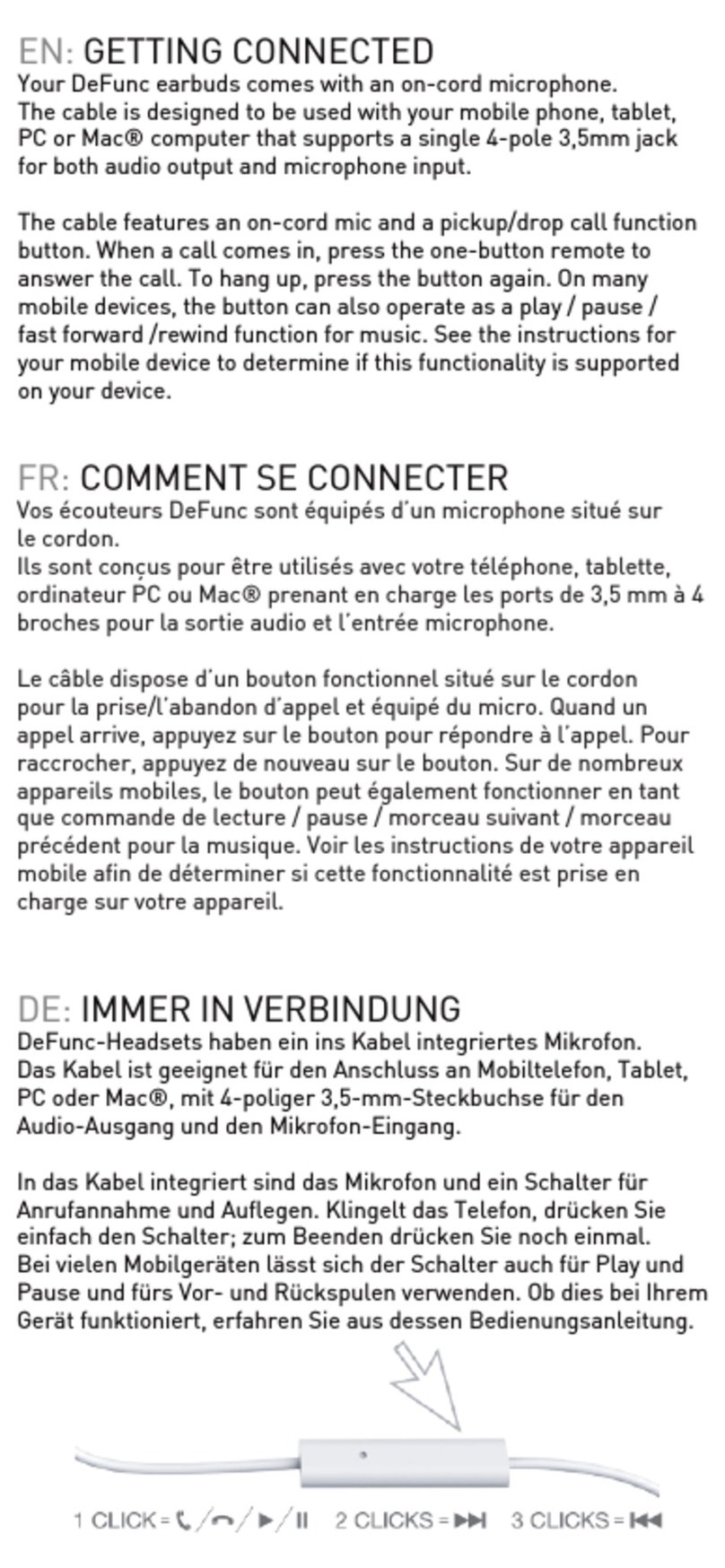 DeFunc Go User manual