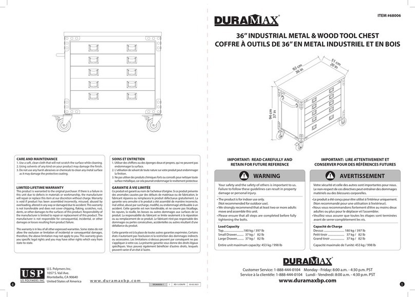 Dura-Max 68006 quick guide