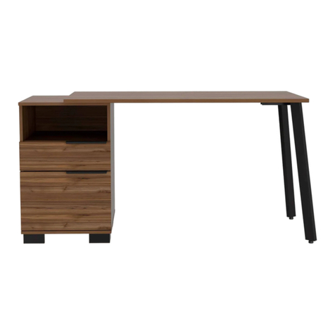 TUHOME Furniture Congo ELG5968 Assembly instructions