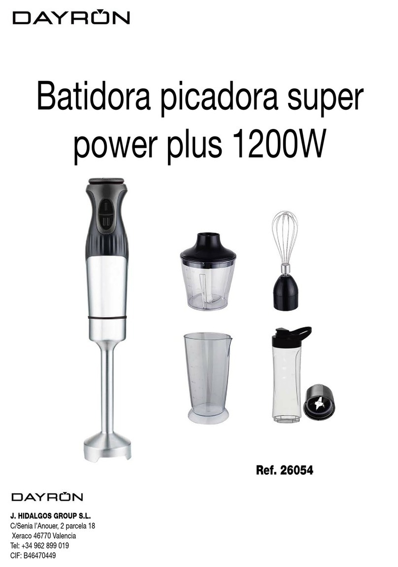 DAYRON Super Power Plus manual