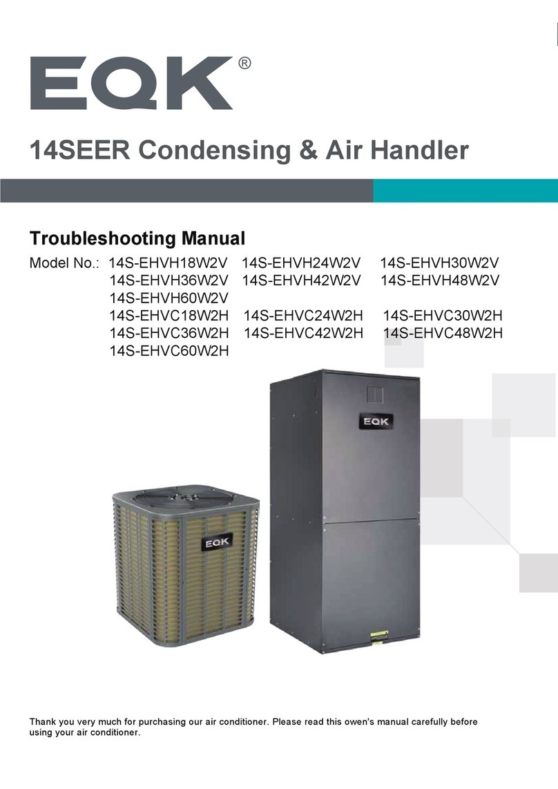 EQK 14S-EHVH18W2V troubleshooting manual