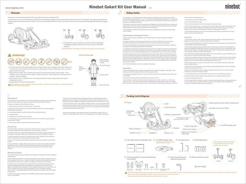 Segway Gokart Kit user manual Segway Gokart Kit user manual