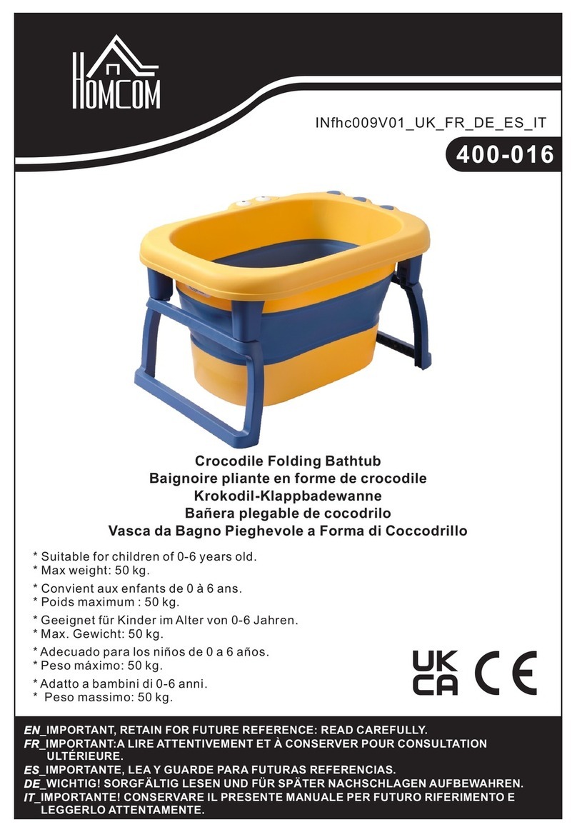 HOMCOM 400-016 User manual