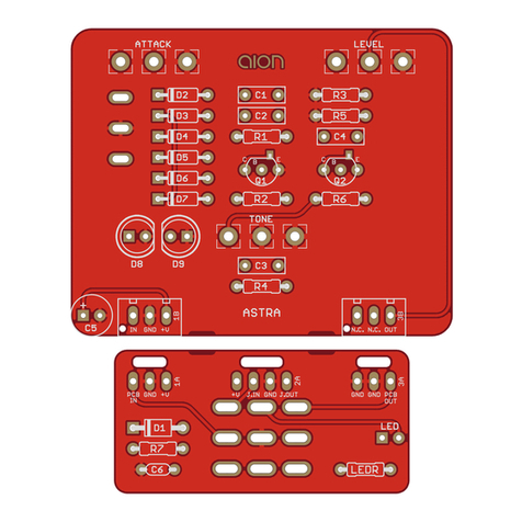 aion ASTRA SILICON FUZZ manual