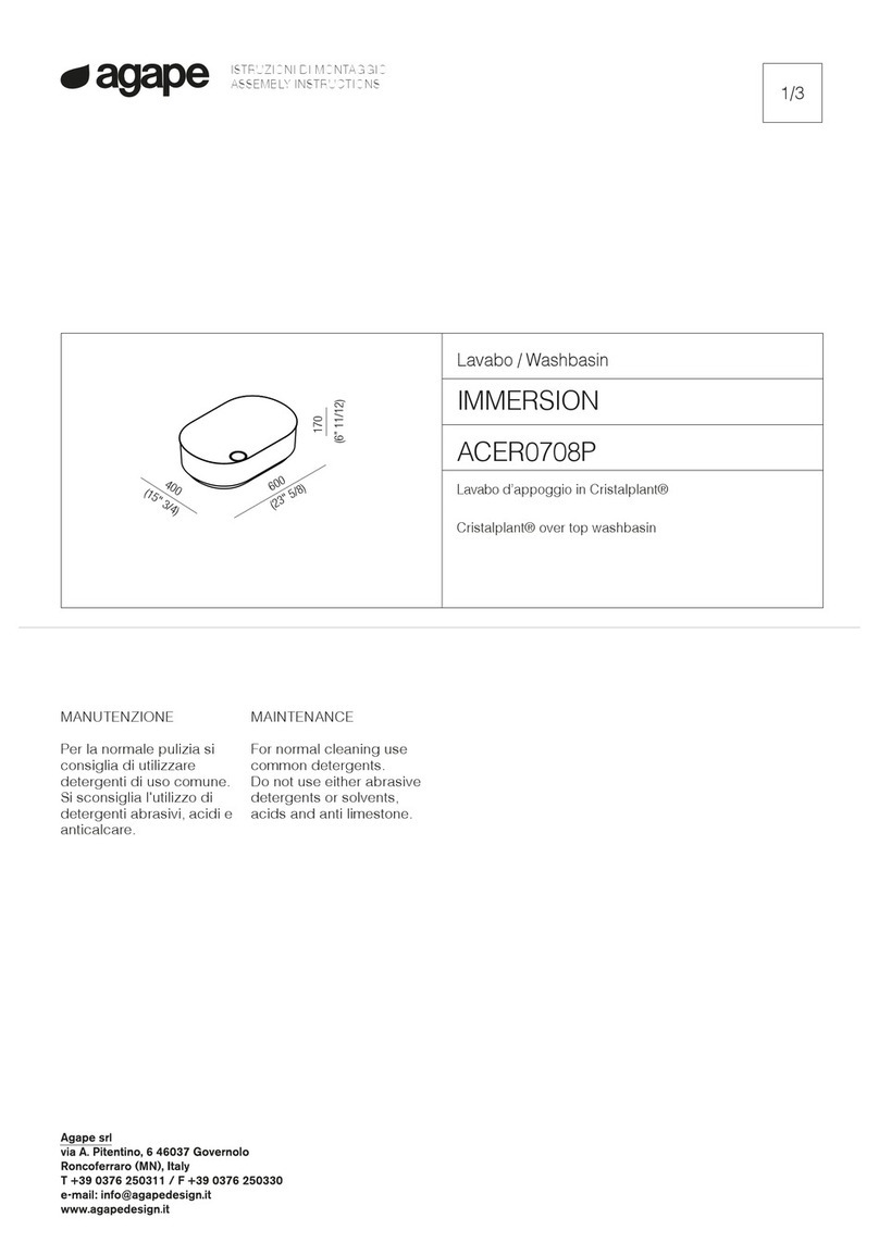 agape SensoGuard ACER0708ZZ Assembly instructions agape SensoGuard ACER0708ZZ Assembly instructions