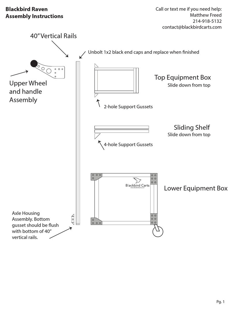 Blackbird Raven Assembly instructions