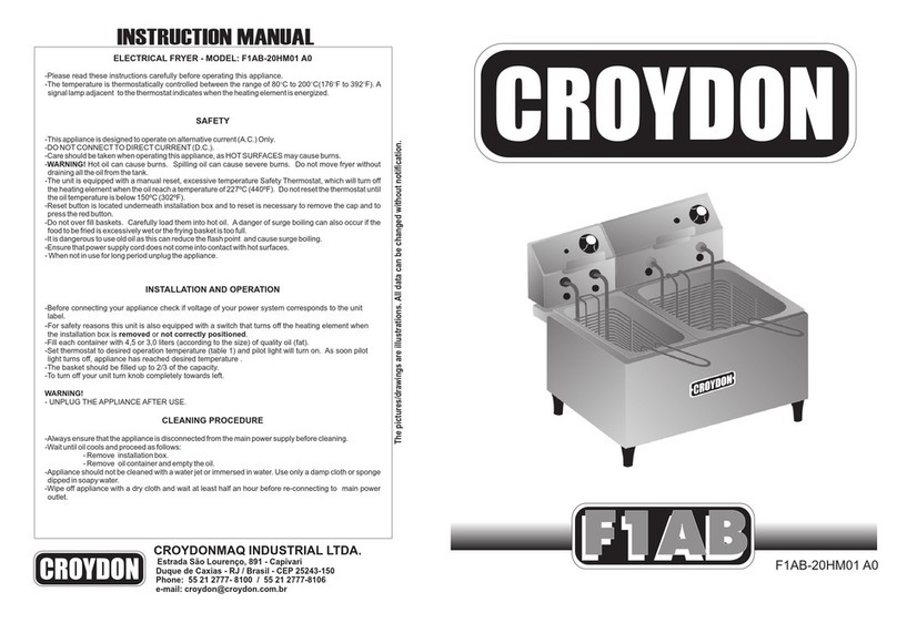 croydon F1AB instruction manual