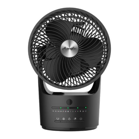 Alpha Fan VONA 360 User manual Alpha Fan VONA 360 User manual